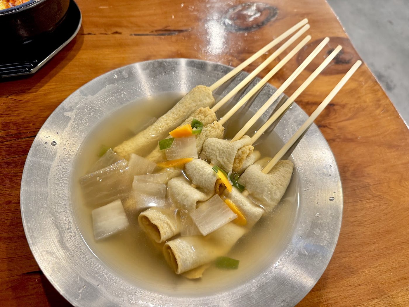 A real photo from the restaurant