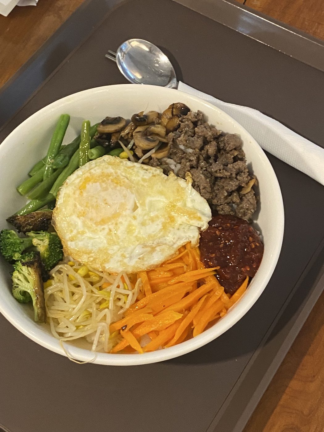 A dish from the kitchen